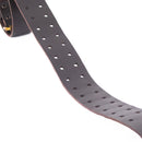 Vaunt V2301001 Leather Belt Brown Oil Tan Double Pin 2''