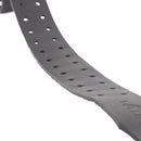 Vaunt V2301005 Leather Belt Black Double Pin 2''