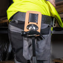 Vaunt V2301005 Leather Belt Black Double Pin 2''