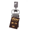 Vaunt V2301005 Leather Belt Black Double Pin 2''