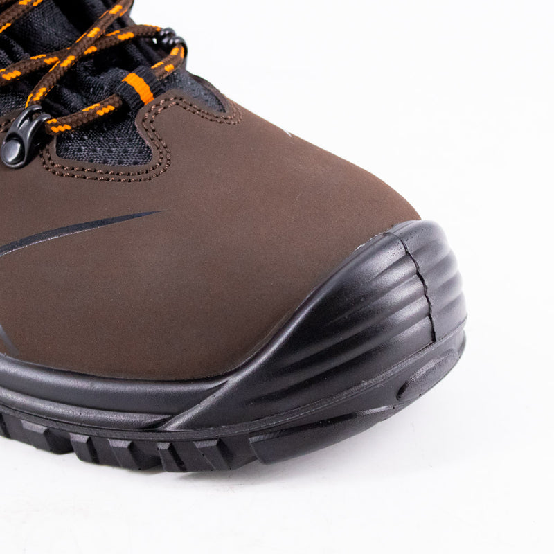 Vaunt V2306023 Berlin Safety Boots - Brown Size 9