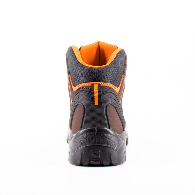 Vaunt V2306022 Berlin Safety Boots - Brown Size 8