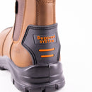 Vaunt V2306041 Madrid Safety Boots - Brown Size 7