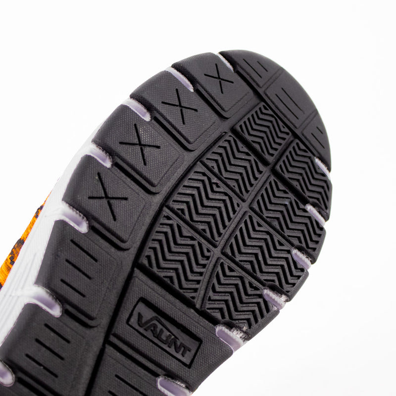 Vaunt V2306051 Tokyo Safety Trainers - Black/Orange Size 7