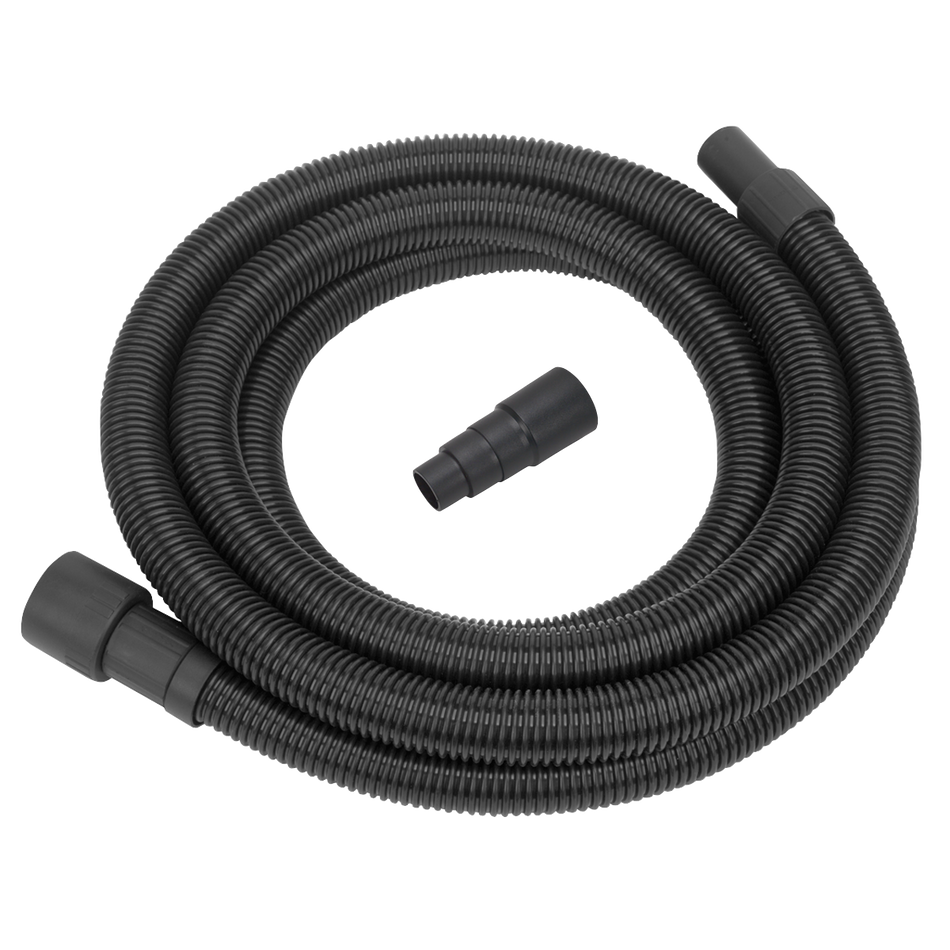 Sealey VACHOSE5MKIT 5m Vacuum Hose Kit Multi-Size Outlets