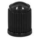Sealey VCP4 Plastic Valve Caps 4pc - Black
