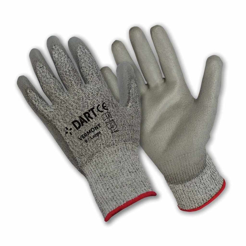DART VERMONT-L  Grey Cut 5 Glove Size L (9)