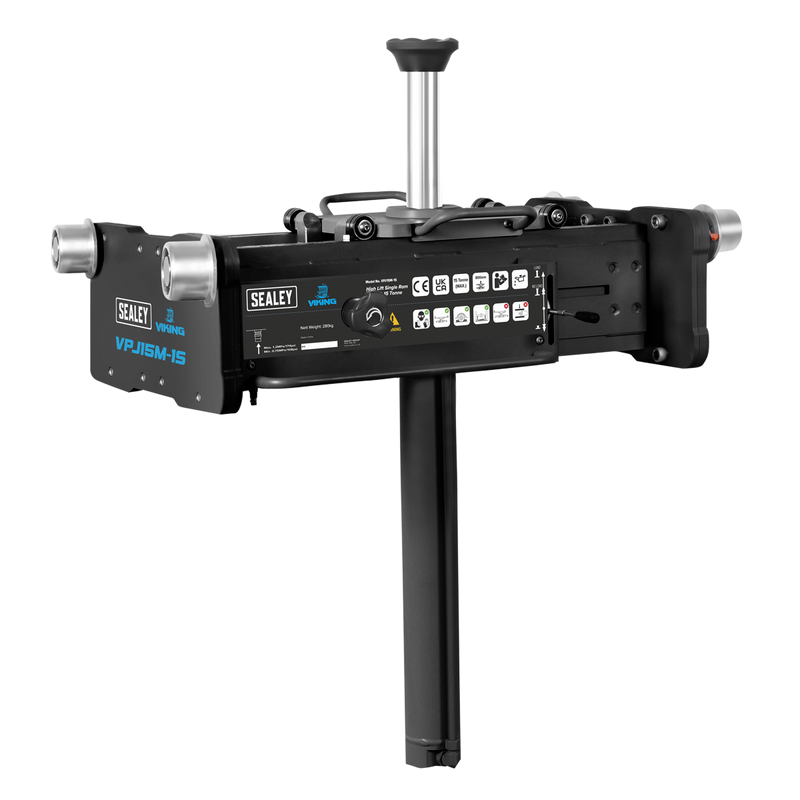 Sealey VPJ15M-1S Viking Pit Jack 15 Tonne Single Ram High Lift