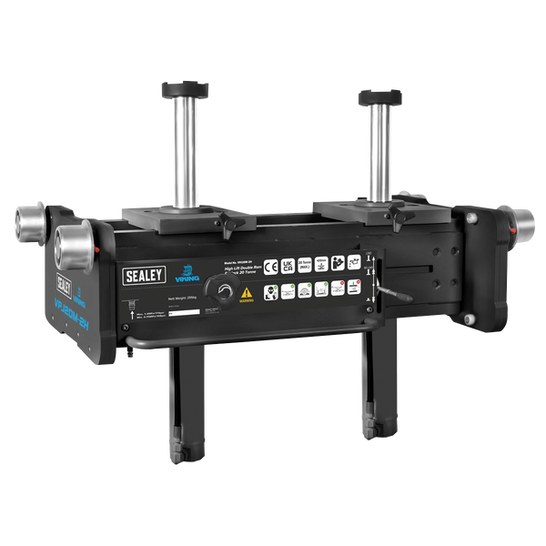 Sealey VPJ20M-2H Viking Pit Jack 20 Tonne Double Ram High Lift