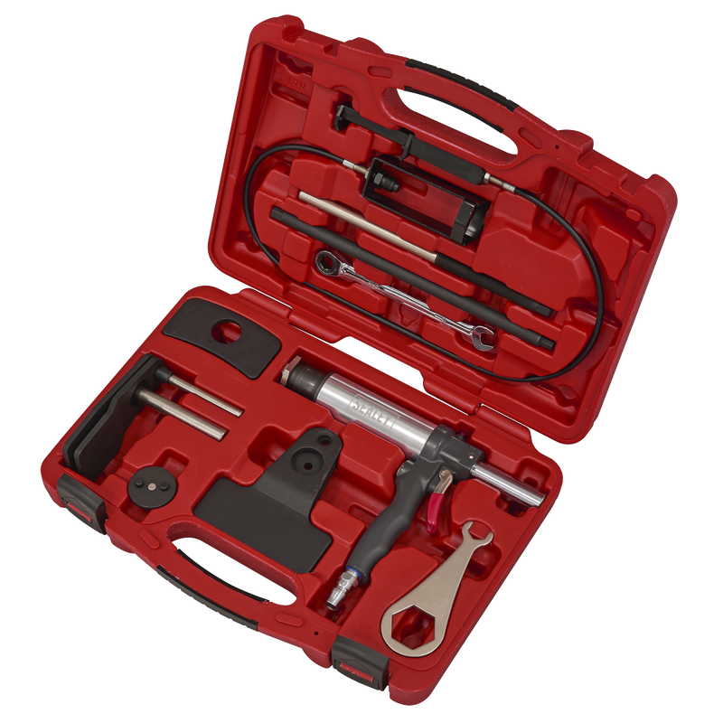 Sealey VS0249 Brake Piston Spreader/Wind Back & Hose Clip Tool - Pneumatic