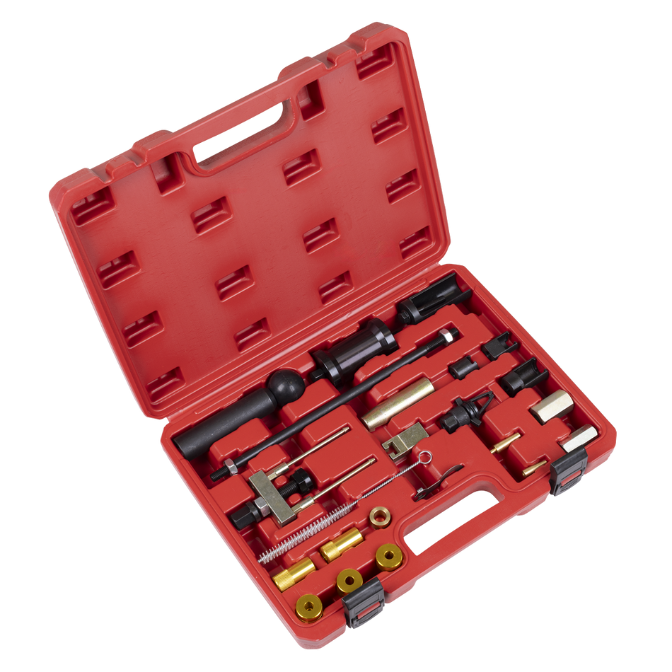Sealey VS2083 Fuel Injector Puller & Service Kit for VAG 24pc