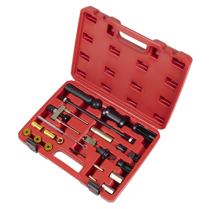 Sealey VS2083 Fuel Injector Puller & Service Kit for VAG 24pc
