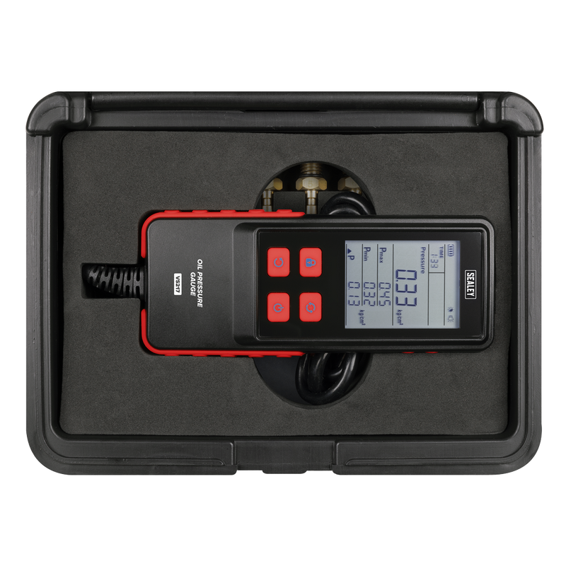 Sealey VS217 Digital Oil Pressure Test Kit 18pc