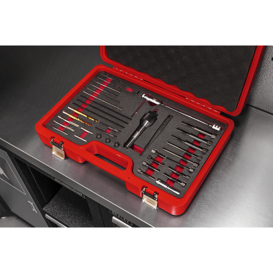 Sealey VS3156 Damaged Glow Plug & Heater Element Removal Set 8 & 10mm
