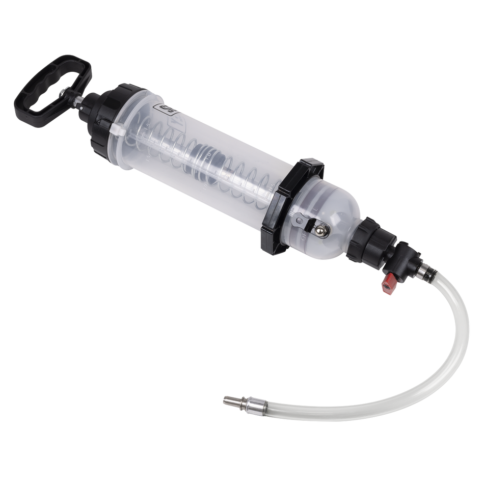 Sealey VS406 Spring Loaded Oil Refill Syringe 1.1L