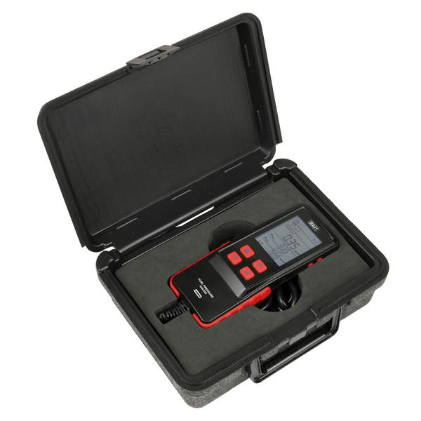Sealey VS566 Digital Fuel Injection Pressure Test Kit for GDI Fuel Circuits 6pc