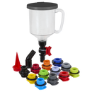 Sealey VS7107 Master Engine Oil Funnel Filling Kit 15pc