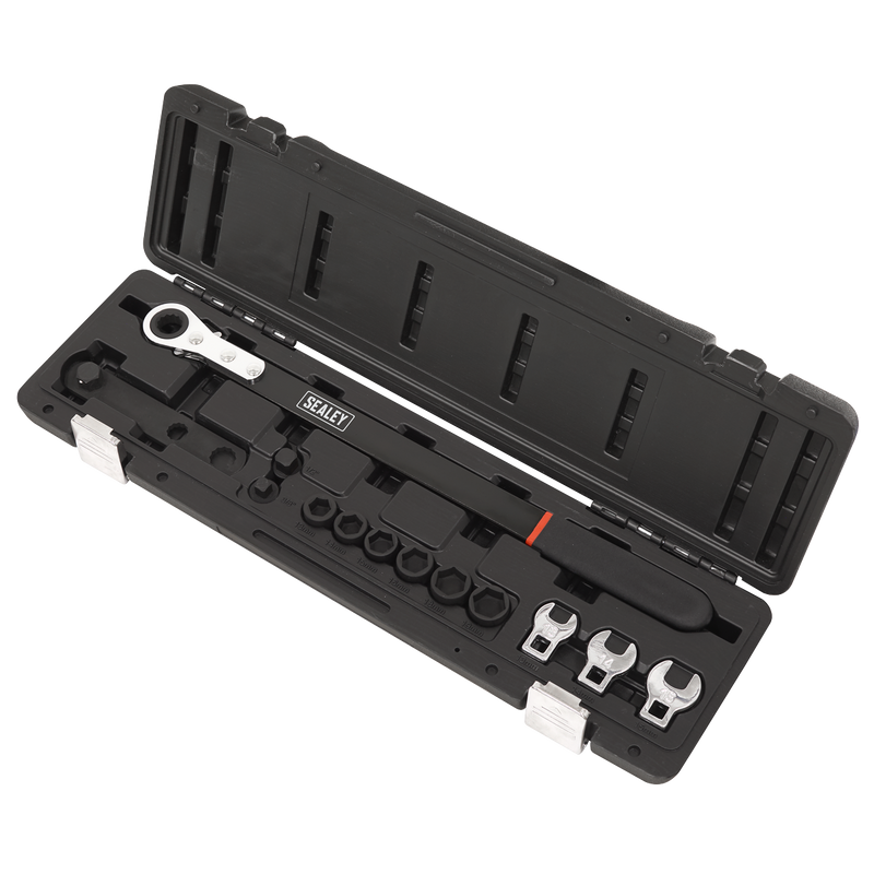 Sealey VS791 Extended Reach Ratchet Action Auxiliary Belt Tension Tool Kit