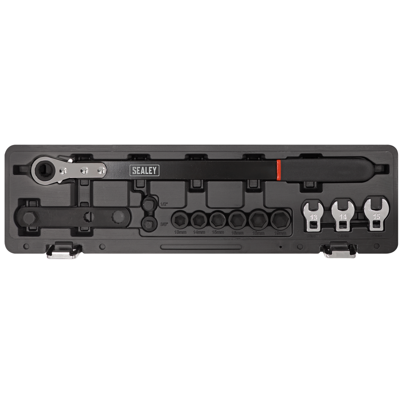 Sealey VS791 Extended Reach Ratchet Action Auxiliary Belt Tension Tool Kit