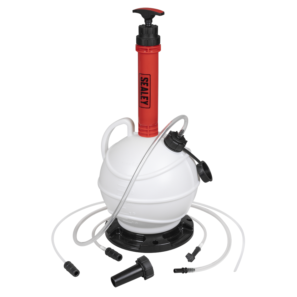 Sealey VS836 Manual Vacuum Brake & Fluid Extractor Pump 6L