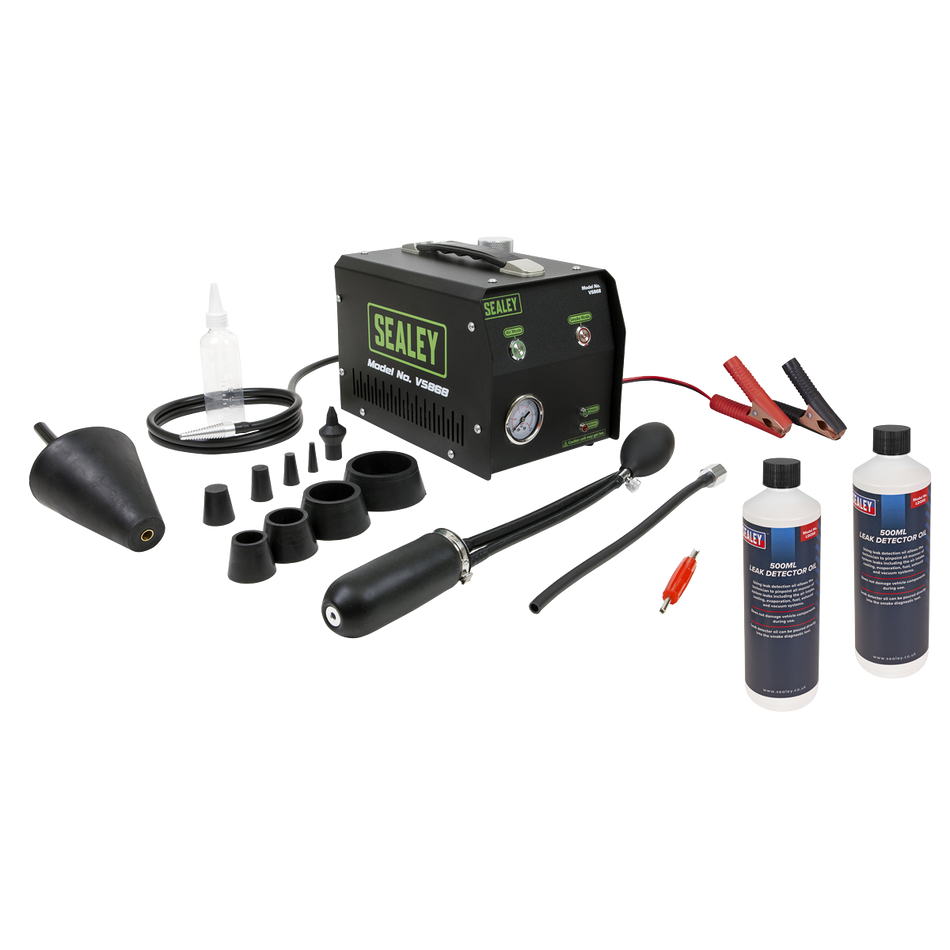 Sealey VS868KIT Leak Detector Smoke Diagnostic & Leak Detector Oil Kit