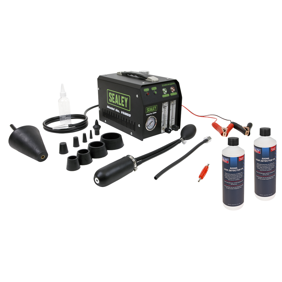 Sealey VS869KIT EVAP Leak Detector Smoke Diagnostic & Leak Detector Oil Kit