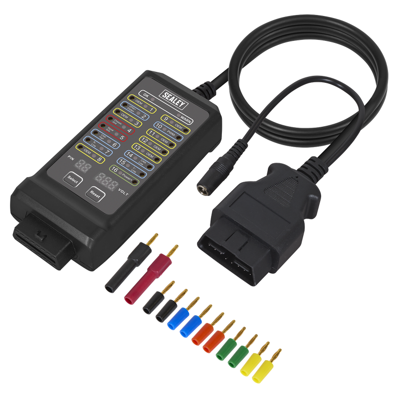 Sealey VS8813 OBD Breakout Box 16-Pin 12V/24V