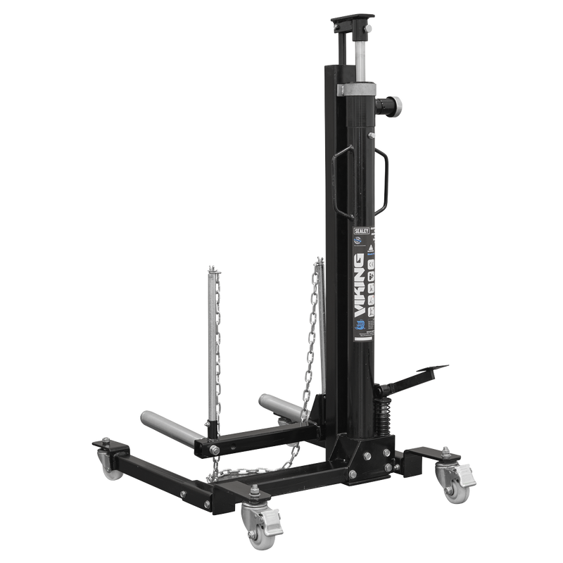 Sealey WD100S Viking Quick Lift Wheel Removal/Lifter Trolley 100kg Capacity