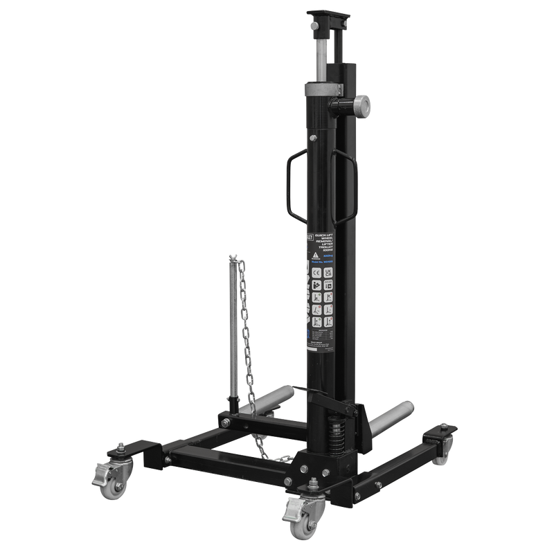 Sealey WD100S Viking Quick Lift Wheel Removal/Lifter Trolley 100kg Capacity