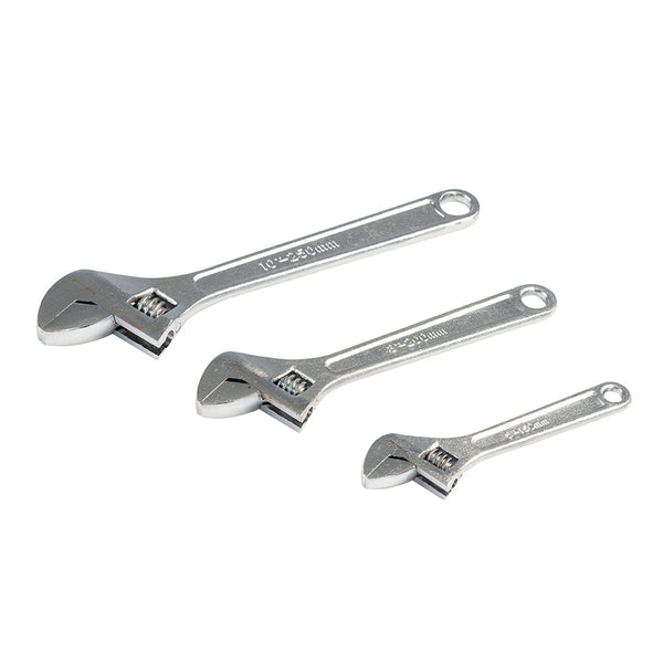 Silverline WR03 Adjustable Wrench Set 3pce