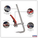 SEALEY WRC400 Welding Ratchet Clamp 400 x 120mm