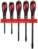 Teng Tools WRMDT05N Screwdriver Set 5 Pieces Wall Rack