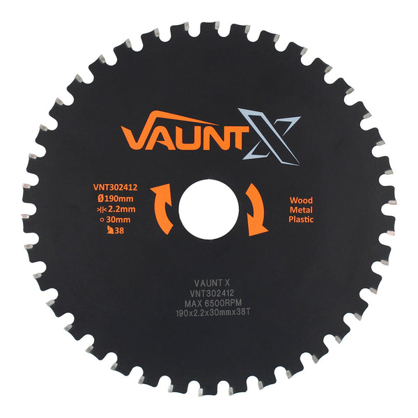 Vaunt X1310011 X 190mm x 30mm 38T TCT Multi-Purpose Circular Saw Blade