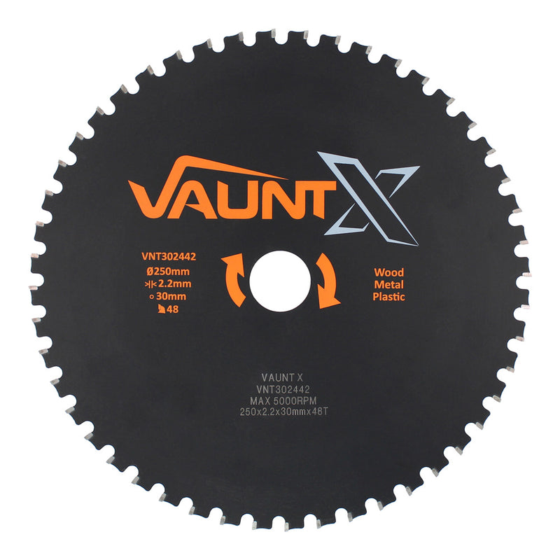 Vaunt X1310014 X 250mm x 30mm 48T TCT Multi-Purpose Circular Saw Blade