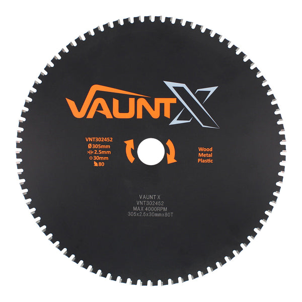 Vaunt X1310015 X 305mm x 30mm 80T TCT Multi-Purpose Circular Saw Blade