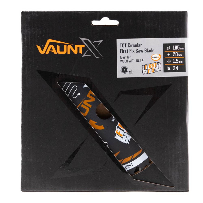 Vaunt X1310051 X 165mm x 20mm 24T First Fix Circular Saw Blade