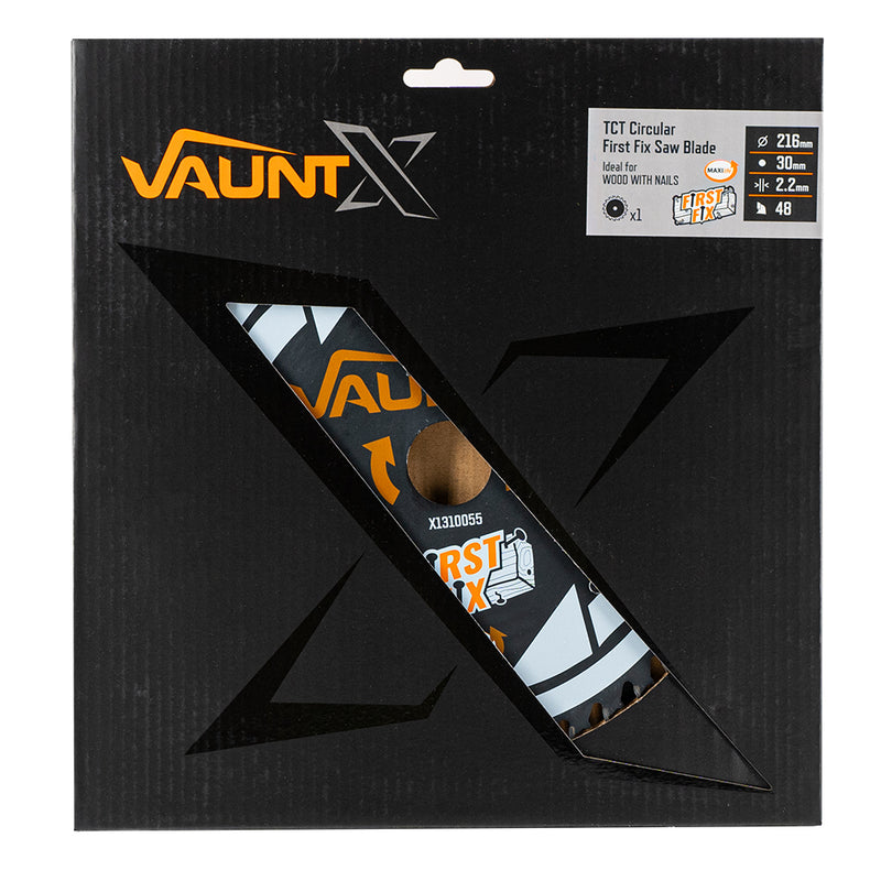 Vaunt X1310055 X 216mm x 30mm 48T First Fix Circular Saw Blade