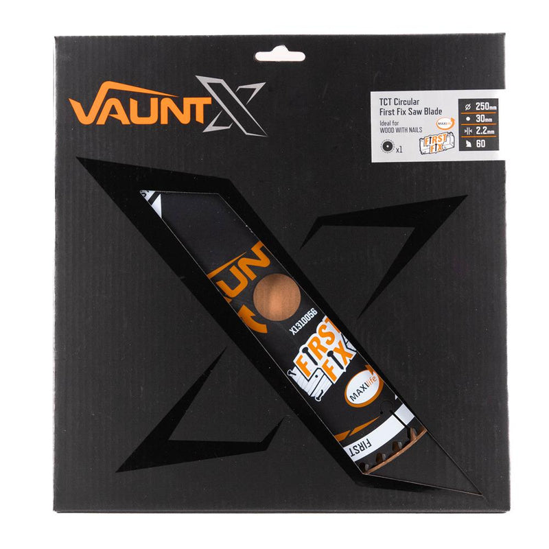 Vaunt X1310056 X 250mm x 30mm 60T First Fix Circular Saw Blade