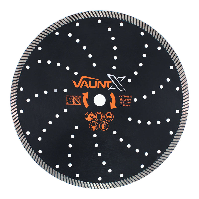 Vaunt X1312002 X Diamond Blade Turbo General Purpose 300mm x 20mm