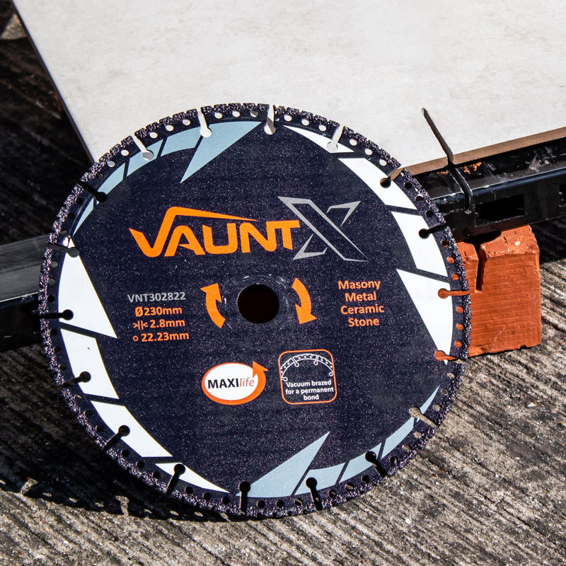 Vaunt X1312012 X Diamond Blade Turbo Multi-Purpose 230mm