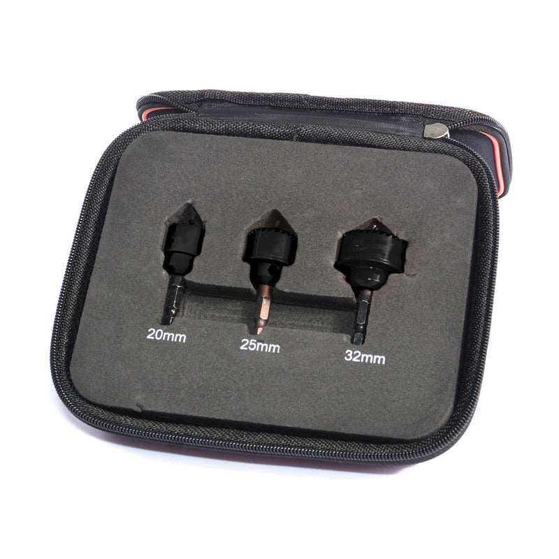 Vaunt V1323015 3 Piece Bi-Metal Impact Holesaw Set