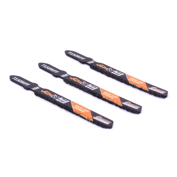 Vaunt X1343000 X Ceramic Cutting (T150RIFF) Jigsaw Blades - Pack of 3