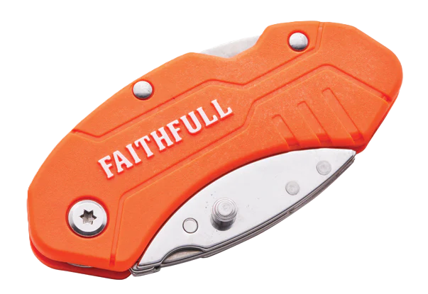 Faithfull FAITKNUTILHV Folding Utility Knife