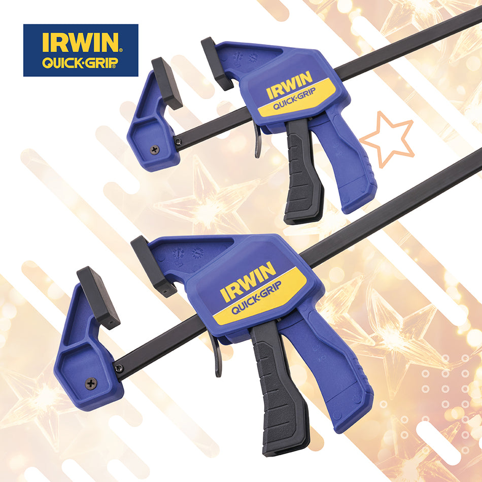 IRWIN QUICK CHANGE BAR CLAMP SET 12IN 2PACK - T5122QCEL7