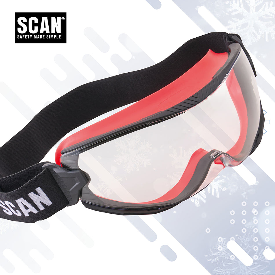 SCAN SAFETY GOGGLE WITH ANTI-FOG - SCAPPEGSC