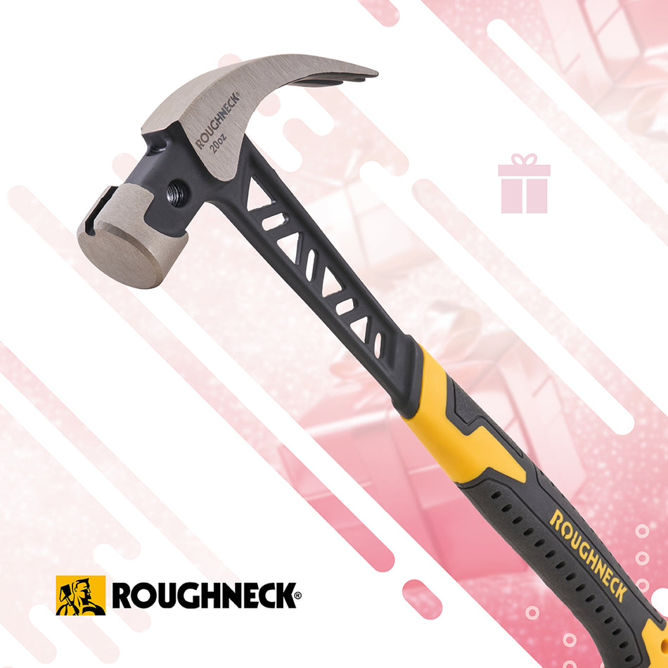 ROUGHNECK GORILLA V-SERIES CLAW HAMMER 20OZ - 11-010