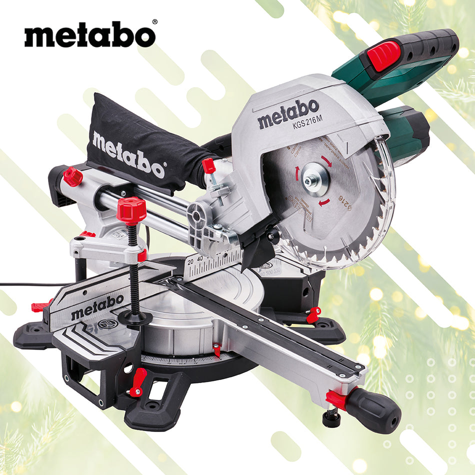 METABO SLIDING MITRE SAW 240V - MPTKGS216MN