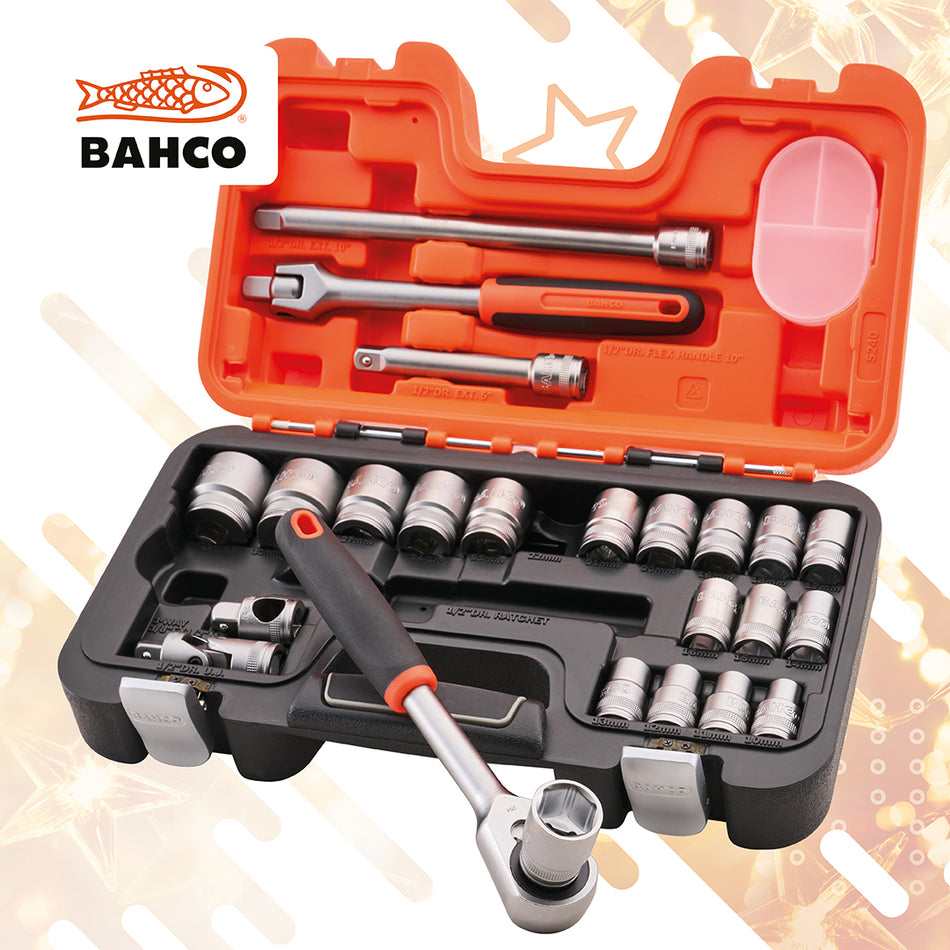 Bahco S240 1/2IN Socket Set
