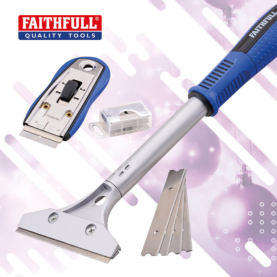 FAITHFULL SCRAPER COMBI PACK - SCRASET4