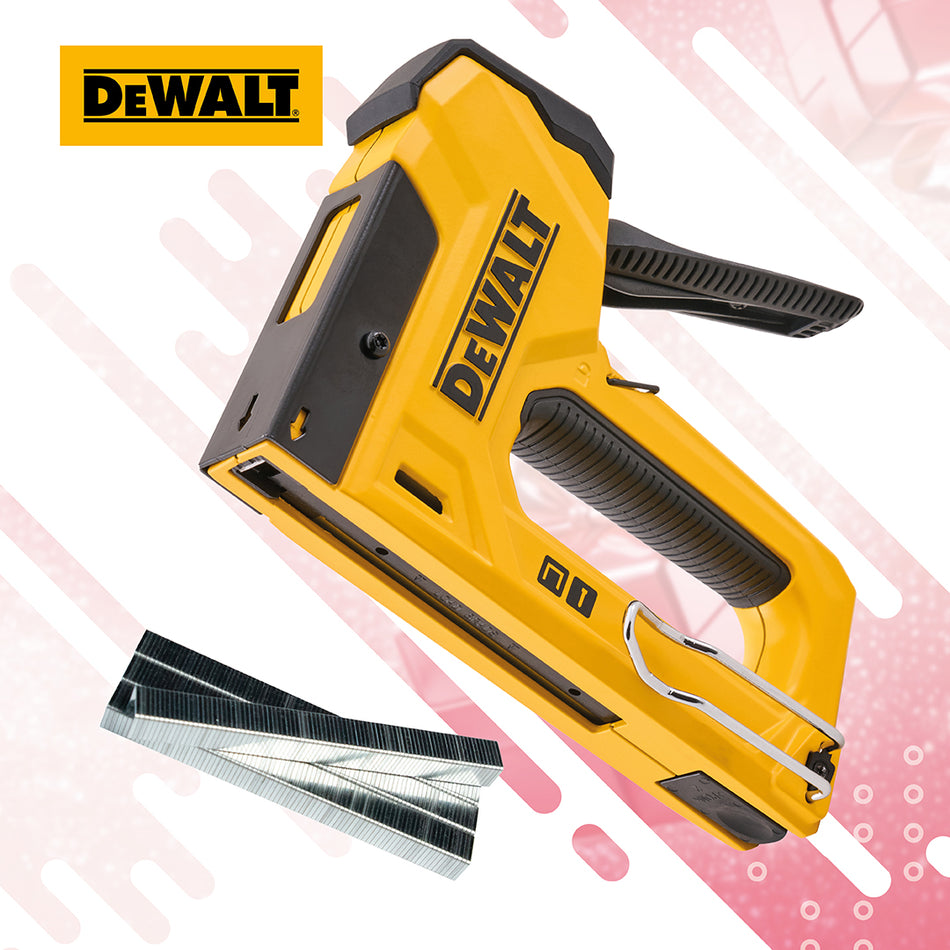 DEWALT 2IN1 HEAVY DUTY HAND TACKER WITH STAPLES - DWHT25000-9